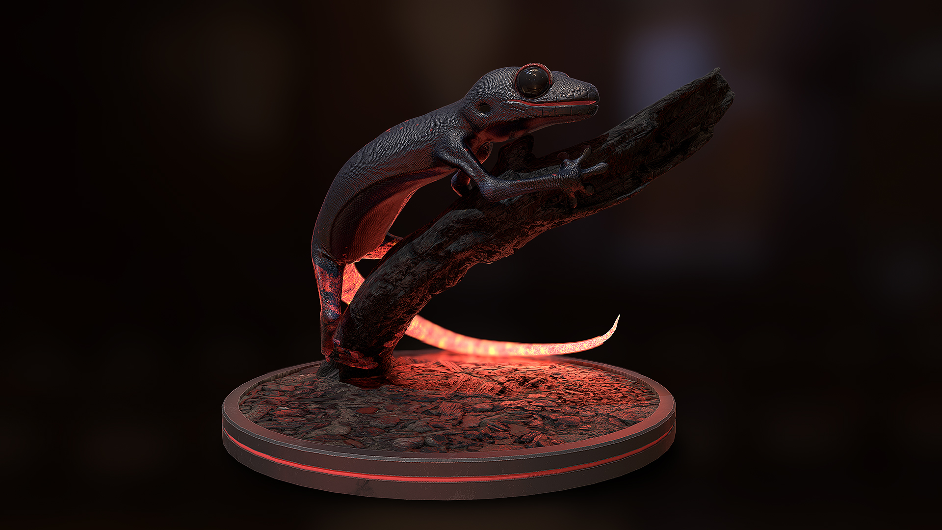 Fire Gecko