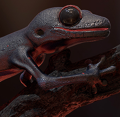 Fire Gecko