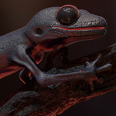 Fire Gecko